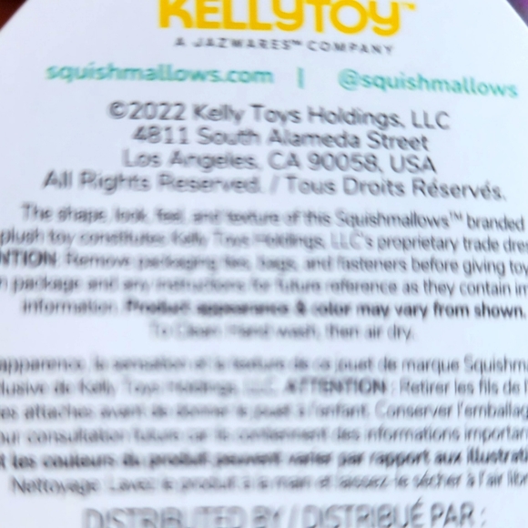 🎃 WAYLEE 🧛‍♂️ Kisses Vampire Hersheys X Squishmallow Halloween Candy Squad NWT - Picture 10 of 10